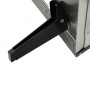 Vedeldad Pizzaugn 81 x 40 x 72 cm Svart - Natur