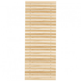 Trädgårdsgång Rullbar 120 x 47 x 1 cm Natur