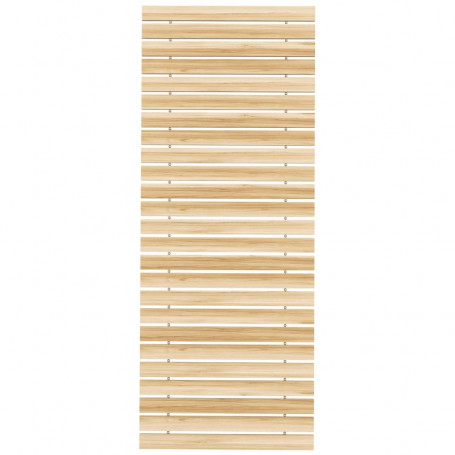 Trädgårdsgång Rullbar 120 x 47 x 1 cm Natur