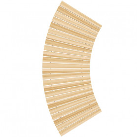 Trädgårdsgång Rullbar 120×47×1 cm – Granträ Naturhumela