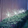 Solcell LED Trädgårdslampa - Maskros Led Solar - Solcellslampor 2 st