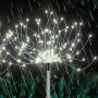 Solcell LED Trädgårdslampa - Maskros Led Solar - Solcellslampor 2 st