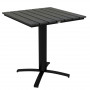 Trädgårdsbord för 4 Personer  70 x 70 x 76 cm Grå
