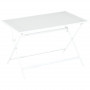 Trädgårdsbord med Ø42 - Ø50 mm Parasollhål 110 x 70 x 70 cm