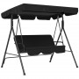 Hammock Gunga 3-sits Hollywood Svart 172 x 110 x 153 cm