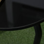 Caféset 2 Stolar och Bord Beige Kuddar