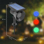 Solcellslampor 2-pack Flera Färgar IP54 Vattentät