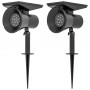 Solcellslampor 2-pack Flera Färgar IP54 Vattentät