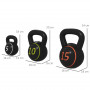 Kettlebell 3-Set 2,2 - 4,5 - 6,8 kg