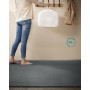 Matta 230 x 160 cm Halkfri Grå