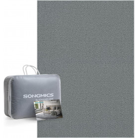 Matta 170 x 120 cm Halkfri Grå