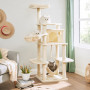 Klösträd 164 cm med Klöspelare Sisal Beige 7 kg