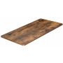 Bordsskiva för elektriskt skrivbord 120 x 60 x 1,8 cm - Vintage Brun