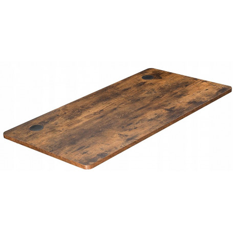 Bordsskiva för elektriskt skrivbord 120 x 60 x 1,8 cm - Vintage Brun