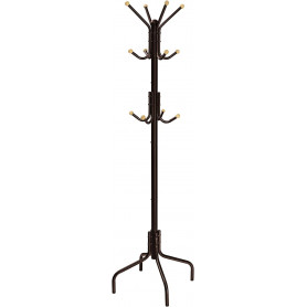 Tamburmajor med 12 krokar Metall Brun, H.180 cm