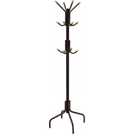 Tamburmajor med 12 krokar Metall Brun, H.180 cm