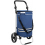 3-in-1 Shoppingvagn Multifunktion Med Kylväska 35L - Blå