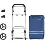 3-in-1 Shoppingvagn Multifunktion Med Kylväska 35L - Blå