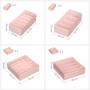 Underkläders organizer kit 8 stycken - Rosa