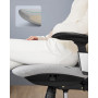 Ergonomisk Kontorsstol Justerbar Svankstöd, 3D Armstöd, Mesh Grå, 150 kg
