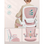 Ergonomisk kontorsstol Rosa med Fällbara Armstöd