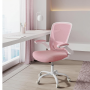 Ergonomisk kontorsstol Rosa med Fällbara Armstöd
