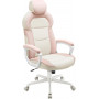 Ergonomisk Kontorsstol / Gamingstol Läder Rosa 150 kg