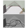 L-format Hörn Skrivbord 138 x 138 x 76 cm - Vit