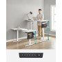 Elektriskt Höjdjusterbart Skrivbord 140 X 60 x 72-120 cm - Vit