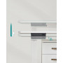 Elektriskt Höjdjusterbart Skrivbord 140 X 60 x 72-120 cm - Vit