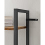 Bokhylla med 6 Hyllor Industriell Vintage Brun 60 x 24 x 186 cm