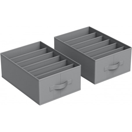 Förvaringslåda Kläder Organizer 2-pack 42 x 30 x 17 cm