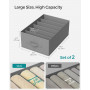 Förvaringslåda Kläder Organizer 2-pack 42 x 30 x 17 cm
