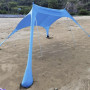 Strandtält - Blå