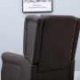 Relax Fåtölj Knappstoppad Retro Brun 74 x 86 x 102 cm