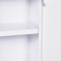 Medicinskåp Låsbart Metall Vit 30 x 14 x 46 cm