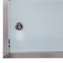Vägg Medicinskåp med Lås Silver 30 x 12 x 60 cm