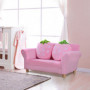 Barnsoffa 2-sits Jordgubb Form Rosa 90 x 53 x 48 cm