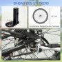 Cykel- och Lastvagn 40 kg 140 x 88 x 60 cm Svart