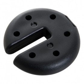 Vikter för Paviljong 4 x 2,2 kg Ø 20 x 4,5 cm, Svarta