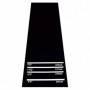 Dartmatta Gummi Halkfri 300 x 61 cm Svart