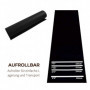 Dartmatta Gummi Halkfri 300 x 61 cm Svart