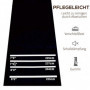 Dartmatta Gummi Halkfri 300 x 61 cm Svart