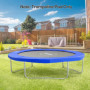 Trampoline Kantskydd Ø 244 cm Blå