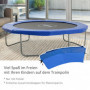 Trampoline Kantskydd Ø 244 cm Blå
