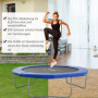 Trampoline Kantskydd Ø 244 cm Blå