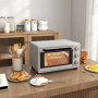 Miniugn 21 L 100°C-230°C  1400W Pizzaugn Silver