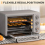 Miniugn 21 L 100°C-230°C  1400W Pizzaugn Silver