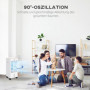 Rullbar Luftkonditionering med Befuktning 65w, 350m³/h