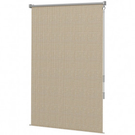 Utomhus Rullgardin Tak/Väggmonterad 120 x 185 cm Beige